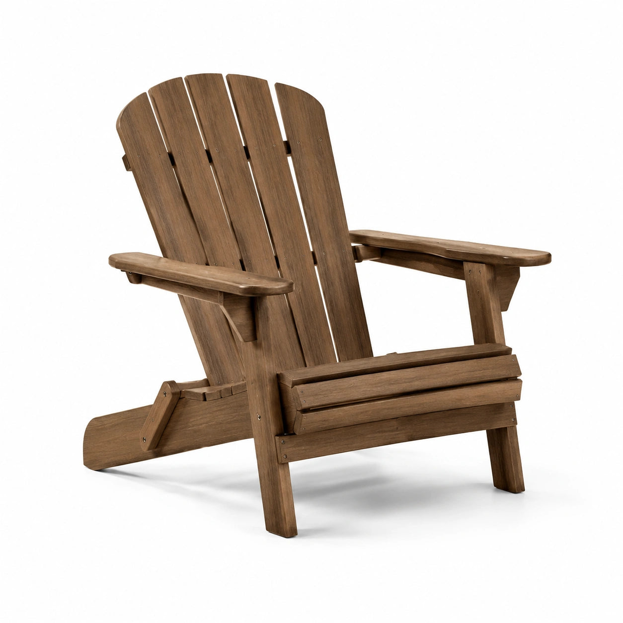 Adirondackstuhl Holz Braun 90cm x 75cm x 88cm