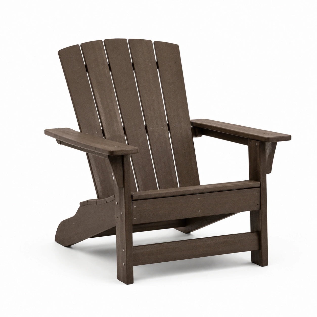 Holz Adirondackstuhl aus Massivholz, Braun
