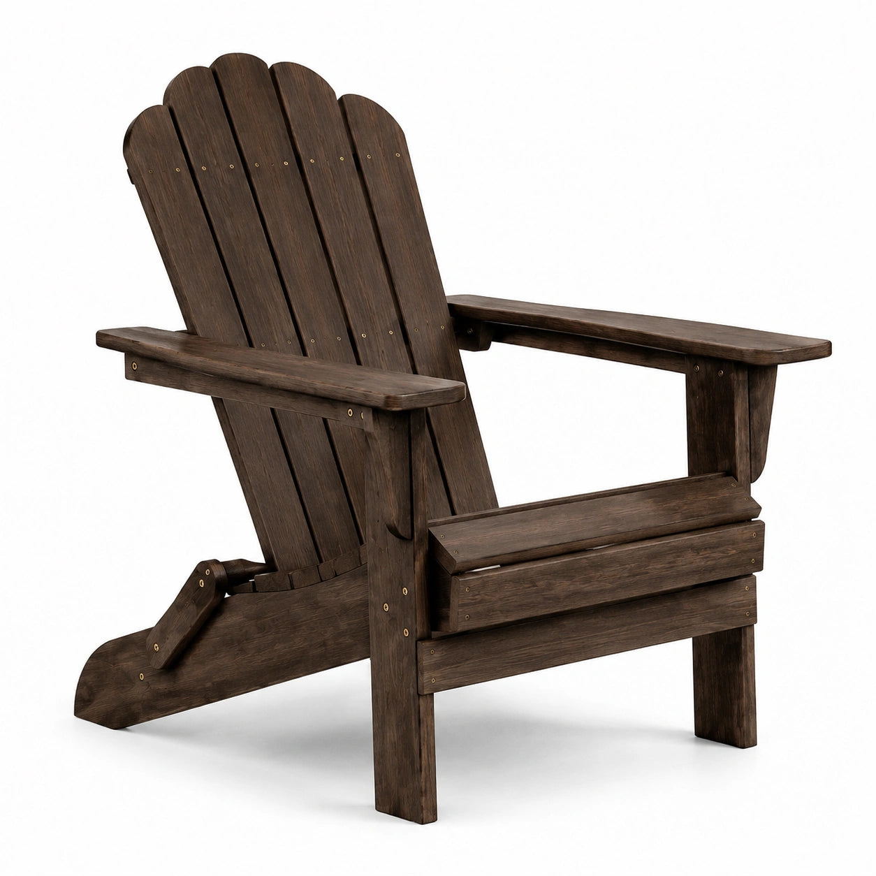 Adirondack Stuhl aus Akazienholz Braun 90cm x 75cm x 90cm