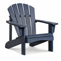 Holz Adirondack Stuhl Blau