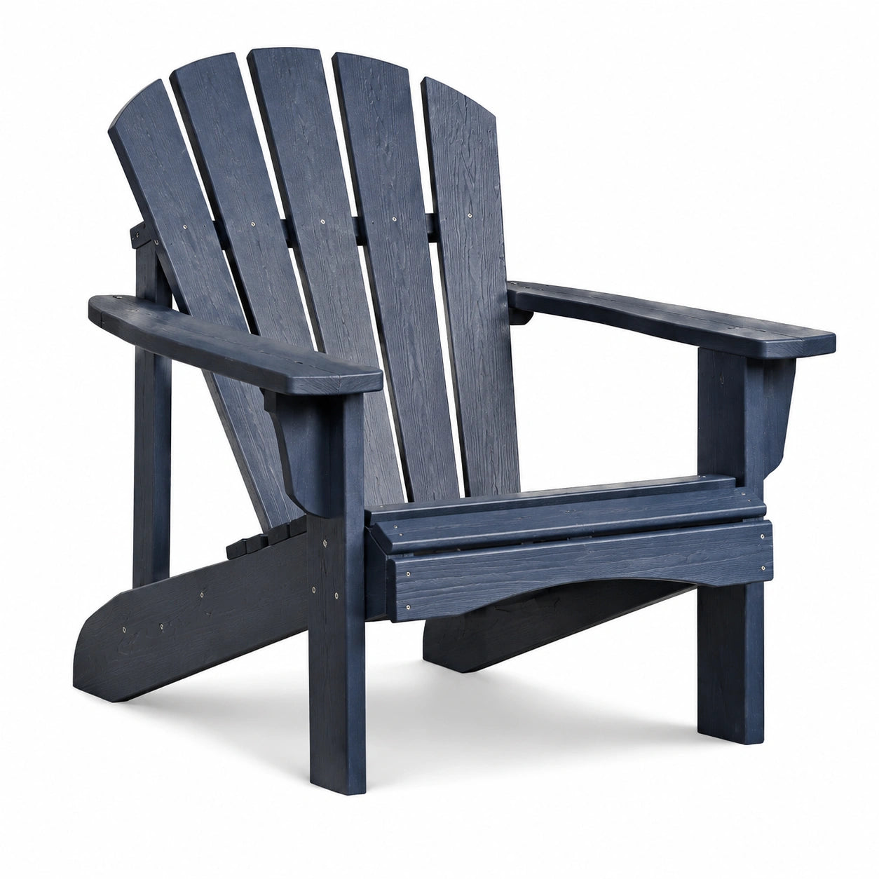 Holz Adirondack Stuhl Blau