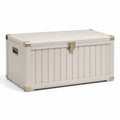 Gartenbox aus Polypropylen Beige 120x50x60cm