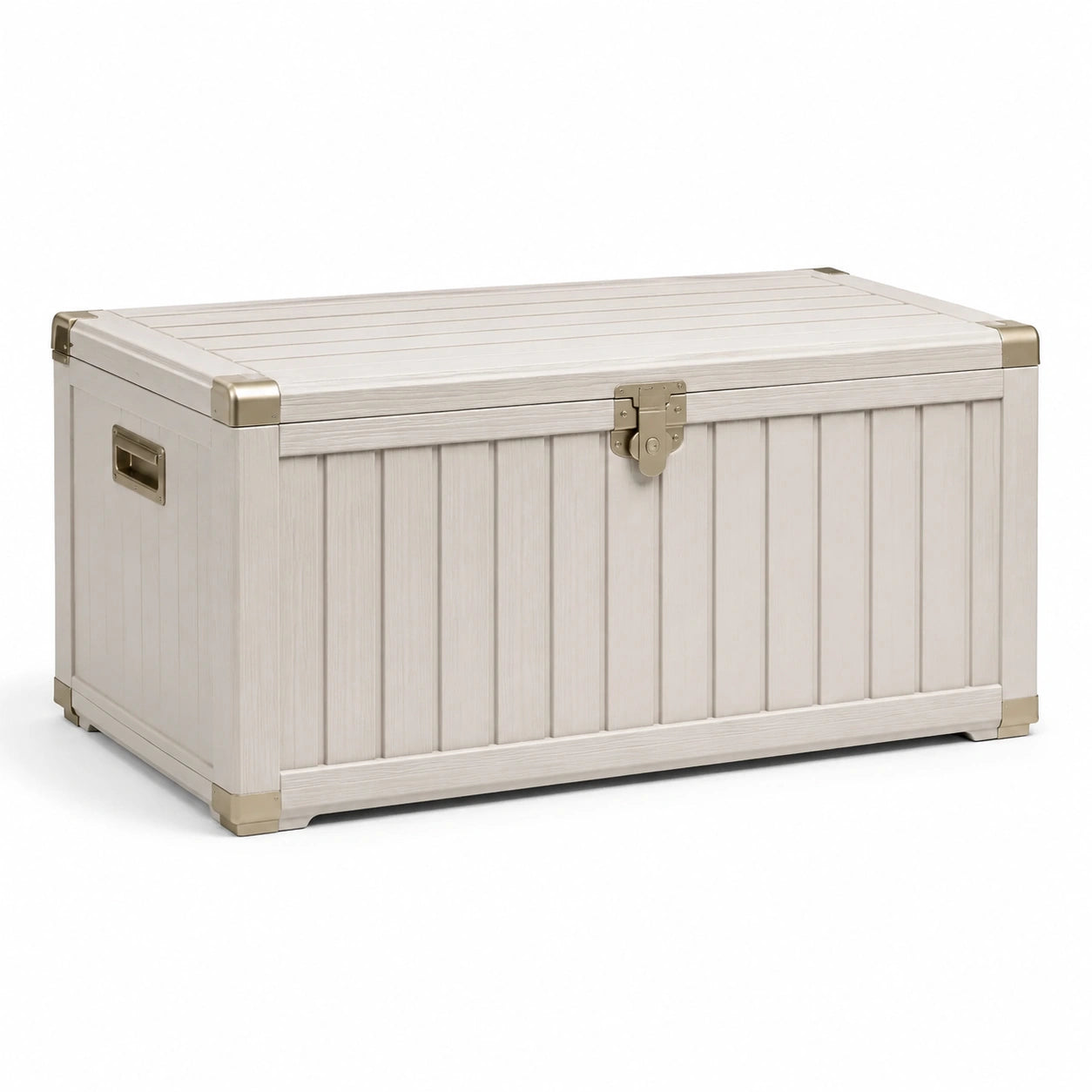Gartenbox aus Polypropylen Beige 120x50x60cm