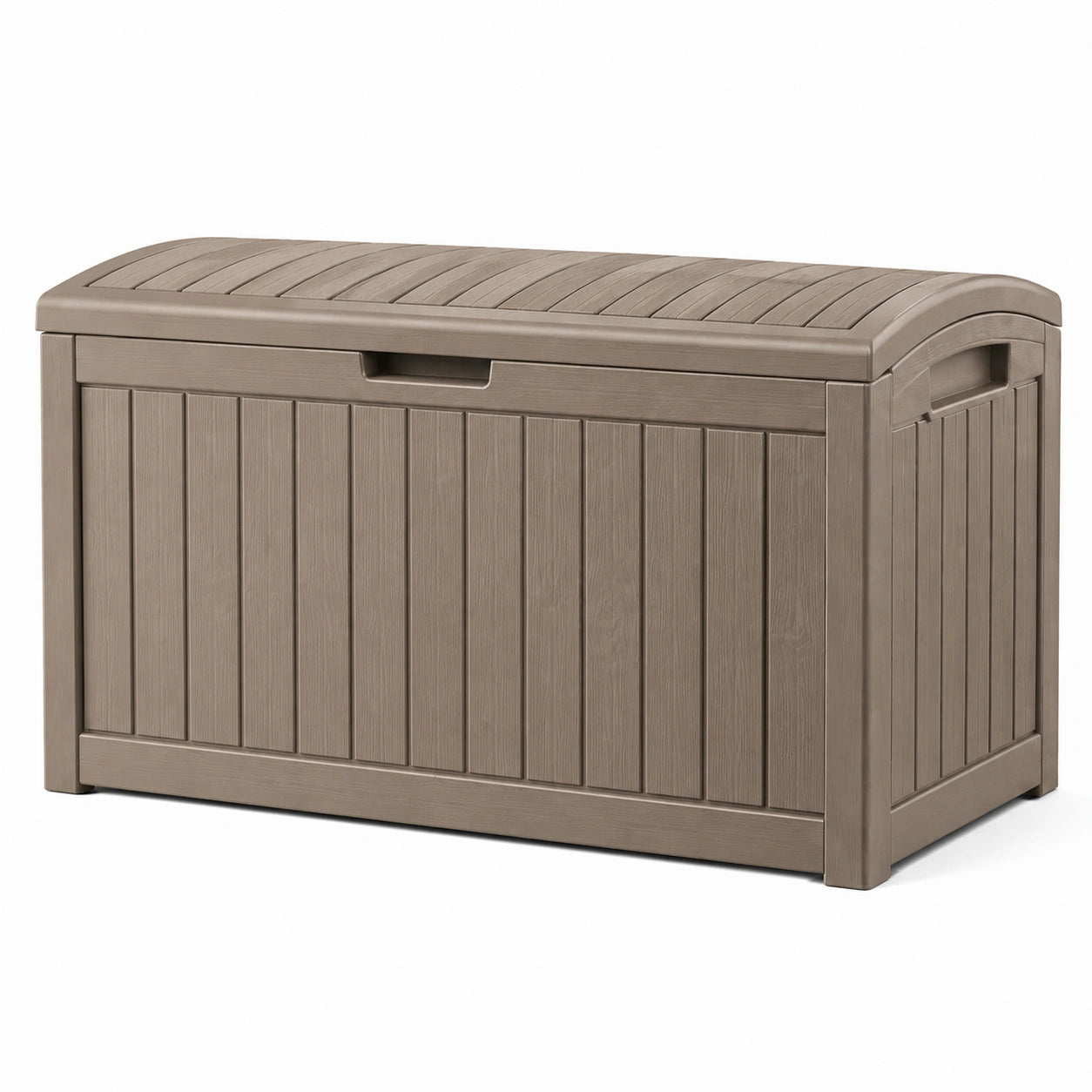 Gartenbox Polypropylen Braun 120x60x60 cm Wasserdicht